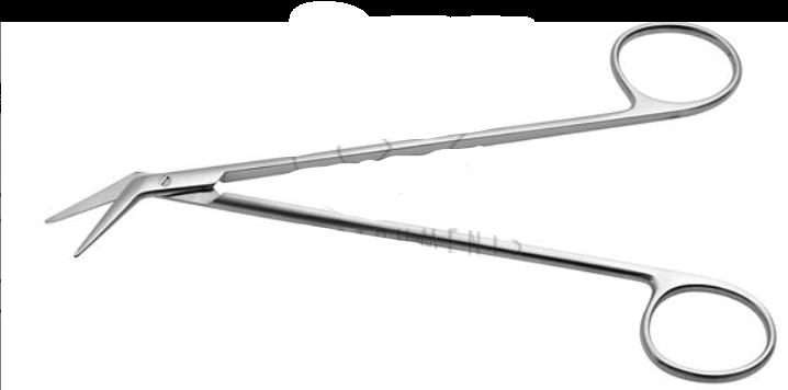 Судинні ножиці ДЕБЕЙКІ (DEBAKEY), 45° 16,5 см (cm)